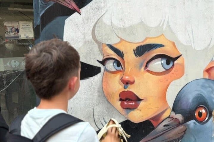 Barcelona Street Art Tour with Exclusive Artist Studios Visit