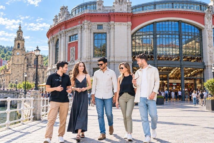 Bilbao Old Town Walking Tour, Guggenheim Museum and River Cruise