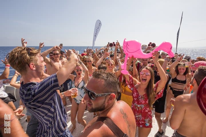 Aftersun Ibiza: The sunset boat party at Ibiza Boat Club