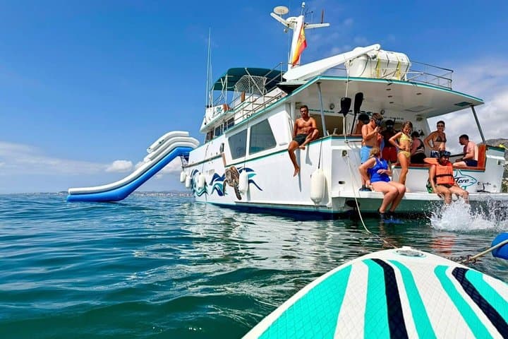 Boat Tour with XXL Slides, Snorkeling, Activities and Lunch