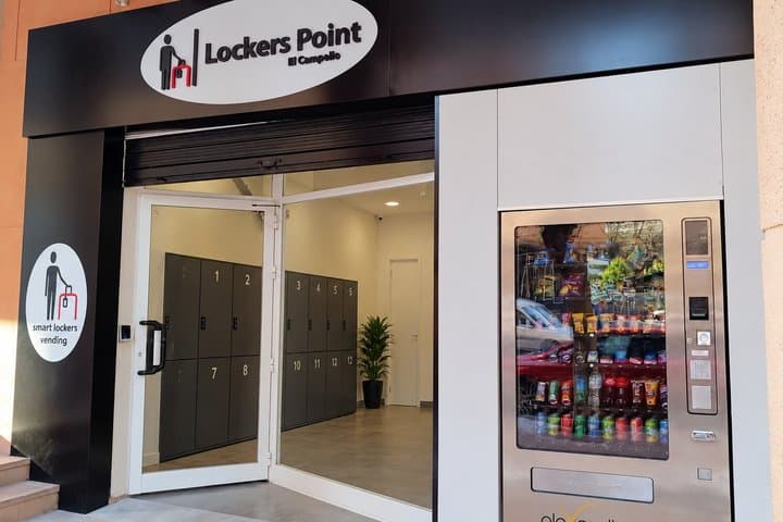 Lockers Point Safe Luggage Storage in El Campello