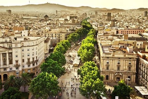 Las Ramblas, Barcelona