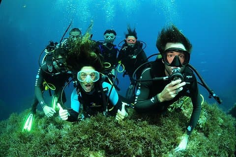 Diving Fun in Ibiza