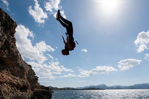 mental cliff jumping