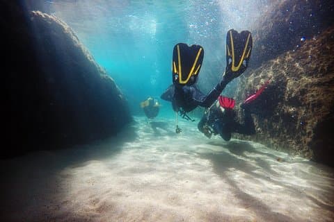 Individual Diving Baptism in Tossa de Mar