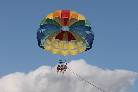 Parasailing from El Arenal: Breathtaking Views of Palma's Bay