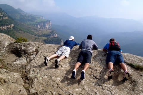 Shared Medieval Mountain Village Pyrenees Hike from Barcelona