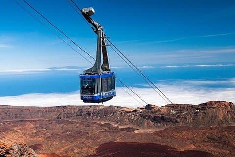 CABLE CAR, TEIDE NATIONAL PARK