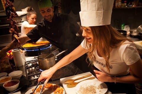 Barcelona Interactive Spanish Cooking Experience