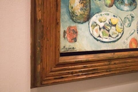 Picasso's signature.