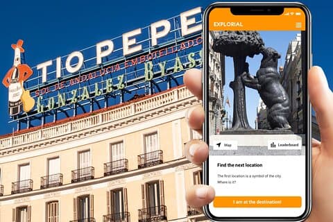 Madrid Historical Self-Guided Walking City Tour & Scavenger Hunt