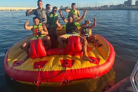 Draggable water activity in Fuengirola