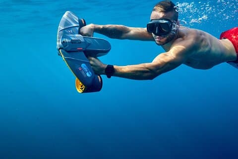 Underwater Sea Scooters included