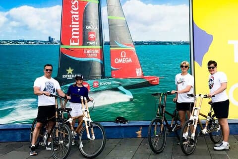 America Cup Bike Tour Barcelona