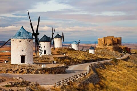 Windmills in Consuegra