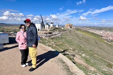 Madrid Tour Consuegra Mills of Quixote de la Mancha and Castle