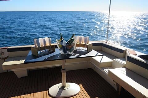 Yacht ride in Puerto Banús