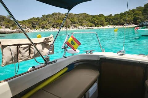 Menorca Private Sailing Tour from Cala Galdana