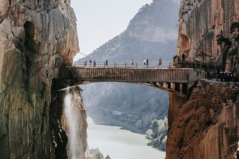 Tickets Caminito del Rey with guided tour from El Chorro