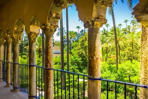 Alcázar tour and roof tour (no tickets)