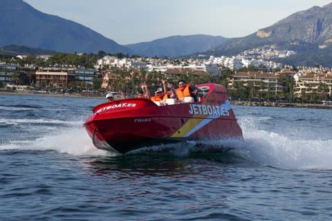 High-Speed Jet Boat Experience in Puerto Banús