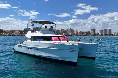 Private Catamaran Rental with Pattern
