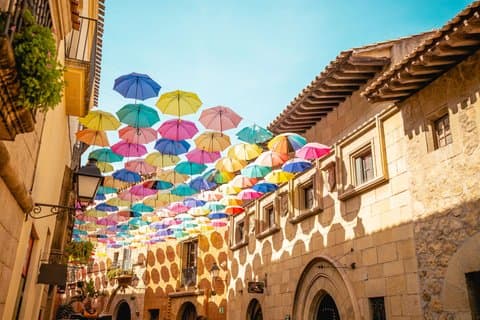 Barcelona: Poble Espanyol Open-Air Museum Ticket with Audio Guide