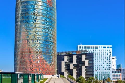 Barcelonas Observation Deck Mirador Torre Glories Ticket Audio