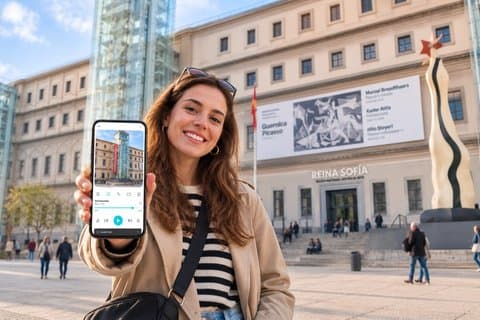Madrid: Reina Sofia Museum Ticket and Audio Tour on Your Phone