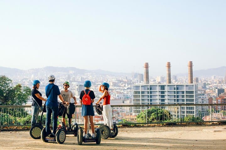 Live Guided Segway Tour To Montjuic