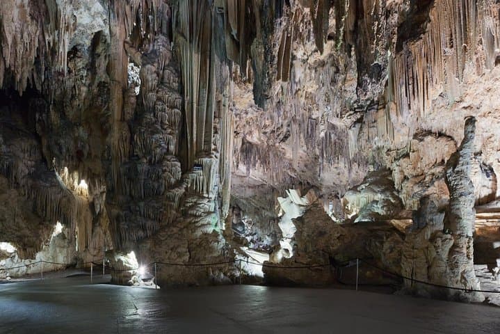 The famous caves in Nerja