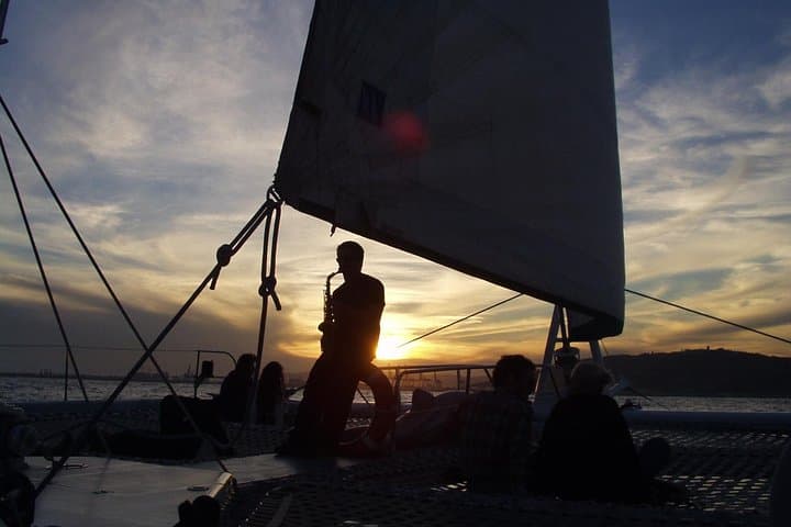 Live jazz sunset cruise