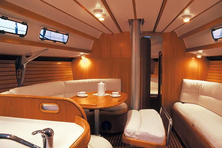 Inside the cabin