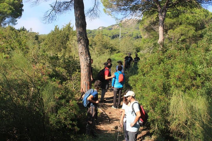 Hiking Costa de la Luz Betis, mountain to beach walk.