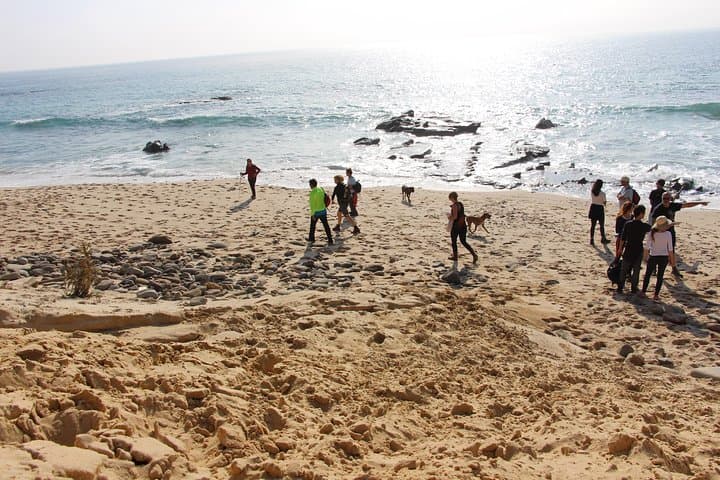 Hiking Costa de la Luz Betis, mountain to beach walk.
