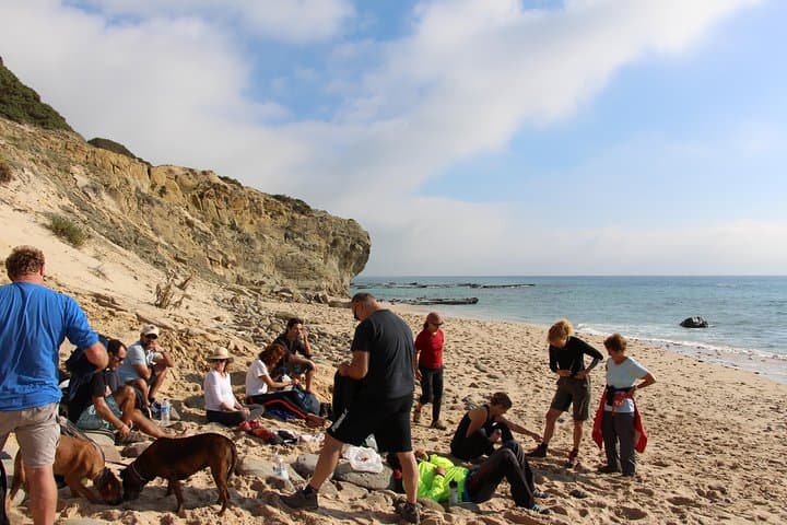 Hiking Costa de la Luz Betis, mountain to beach walk.
