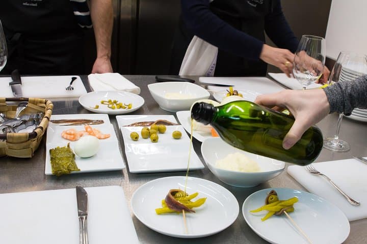 Basque cuisine cooking class