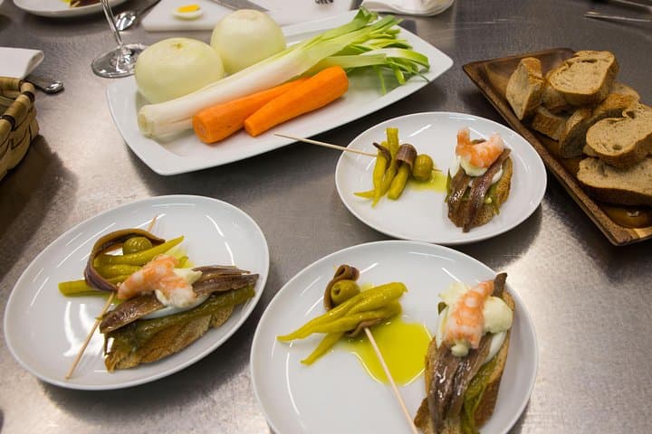 Basque cuisine cooking class
