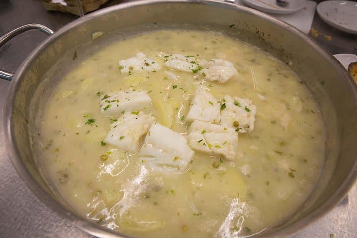 Basque cuisine cooking class