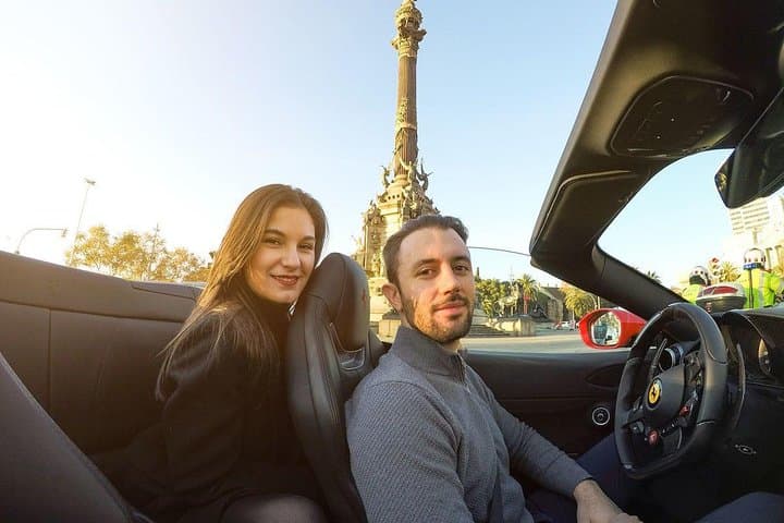 40 min Barcelona Old Urban F1 Circuit Supercar Tour