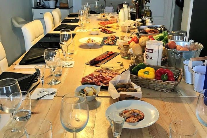 Paella & Tapas Cooking Class in Barcelona