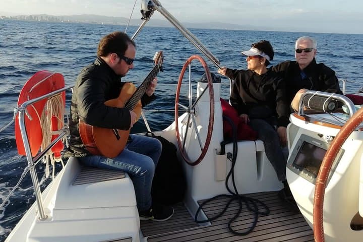 Sunset Sailing Experience w/ Live Spanish Guitar & Spanish Tapas