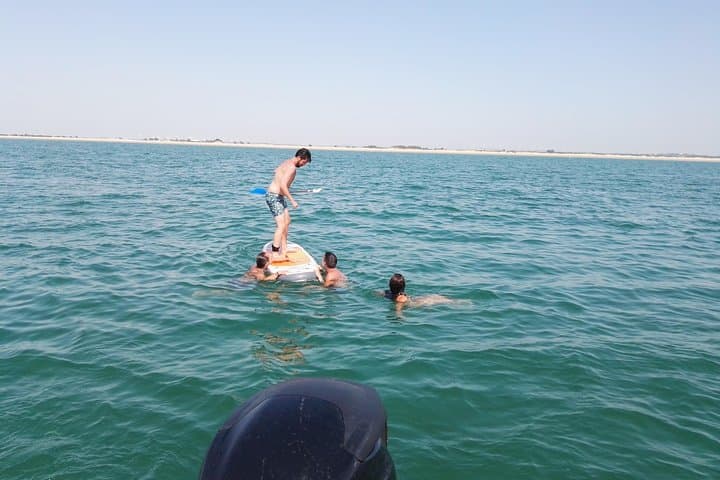 Paddle surfing activity