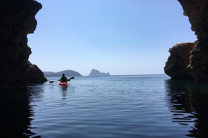 Kayak and Snorkel Cave Tour in Ibiza