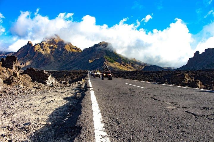 Quad Tour Volcano Teide By Day in Teide National Park
