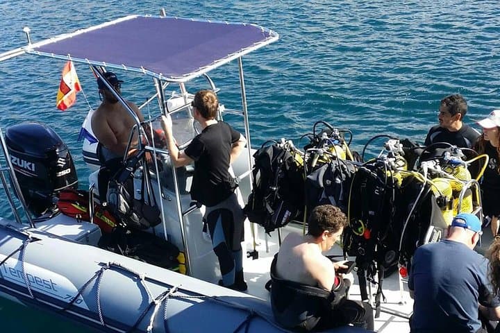 Scuba Diving Baptism in La Restinga