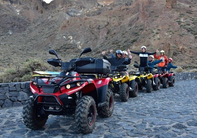 Quad tour (option : Teide morning or Sunset tour)