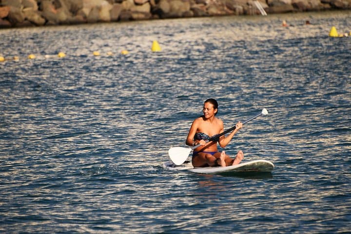 Paddle Surf SUP at Anfi Beach
