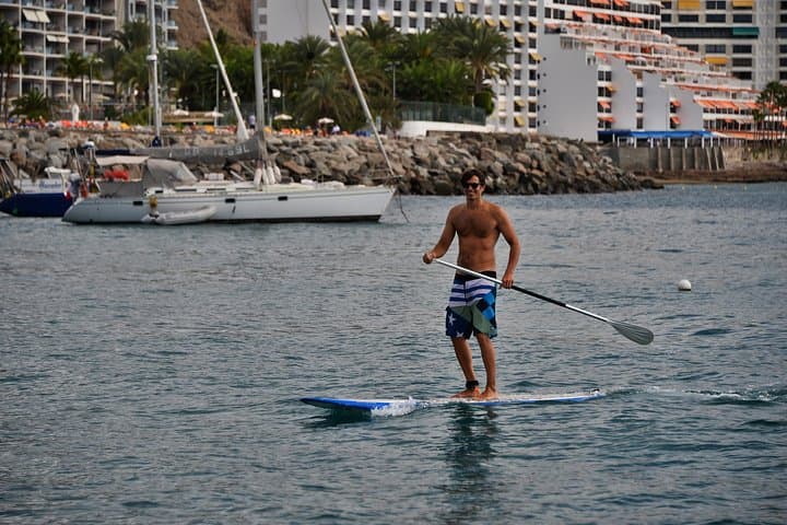 Paddle Surf SUP at Anfi Beach