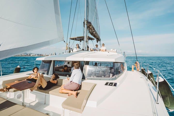 Private Catamaran Charter in Barcelona with Crew